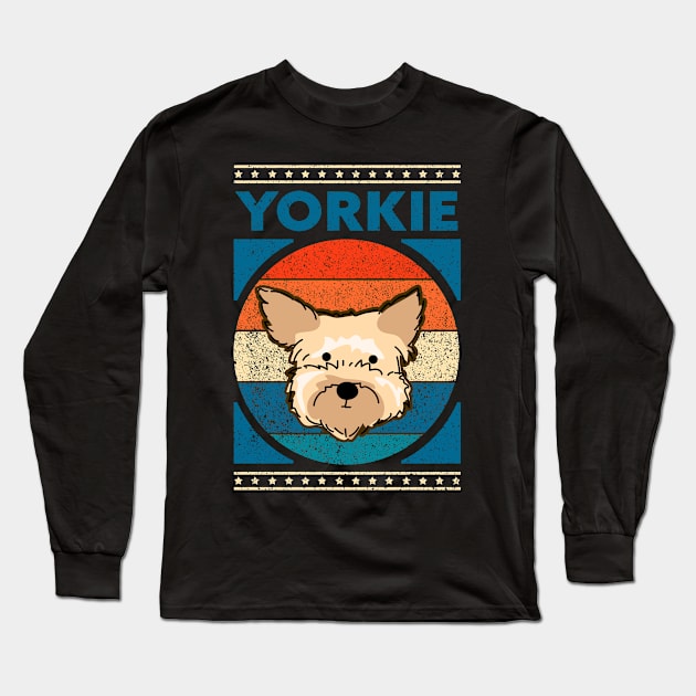 Yorkie | Dog Owner Yorkshire Terrier Long Sleeve T-Shirt by Streetwear KKS